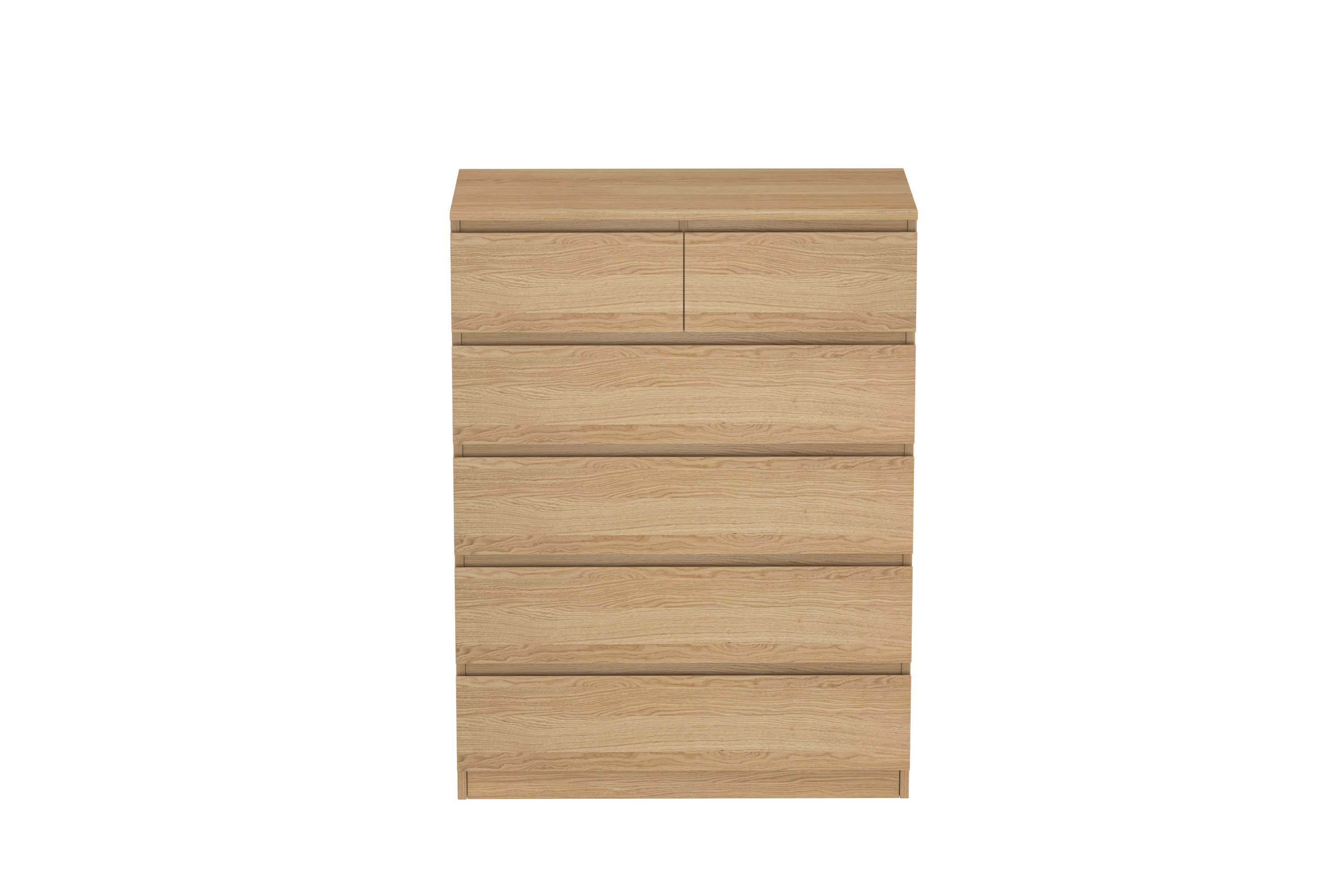 LittleBird Chest of Drawer S4 in Oak