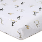 Monkey Life- Fitted Changing Pads in Organic Cotton