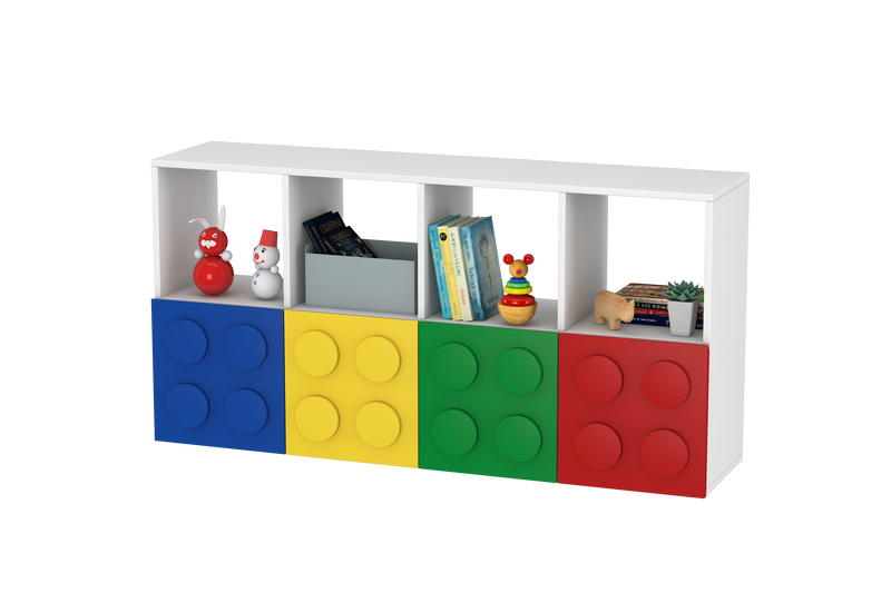 LEGO MONTESSORI SHELF IN MULTICOLOUR