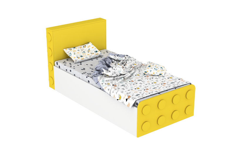 Lego Inspired Single Bed D1