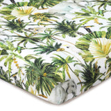 Jungle Life- Fitted Changing Pad Sheet in Organic Cotton