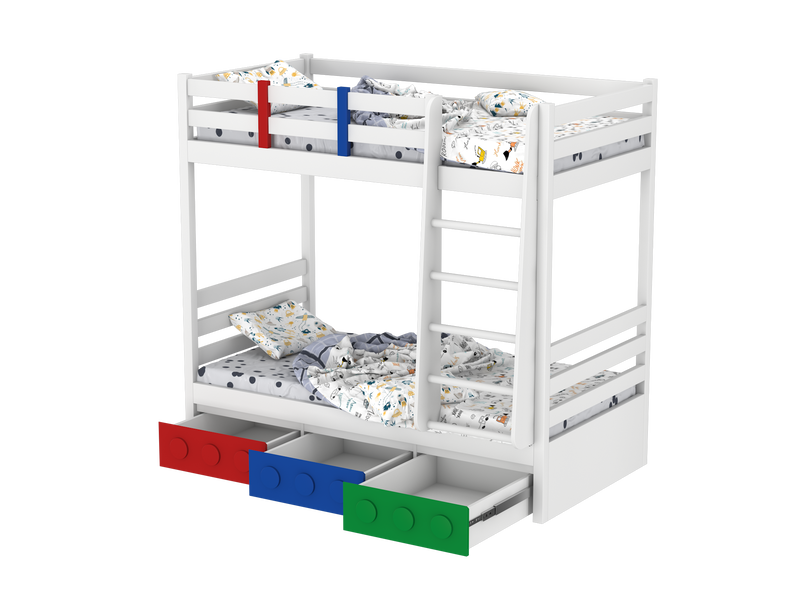 Lego Inspired Bunk Bed