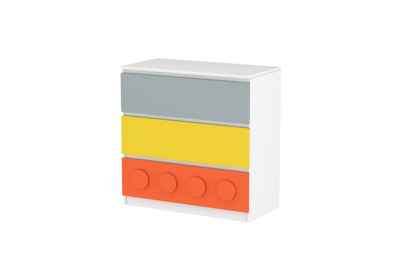 Lego Inspired Chest of Drawers D3