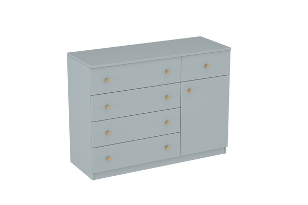 LittleBird Chest of Drawer S5 in Grey