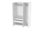 Elegant Three Door Wardrobe D4