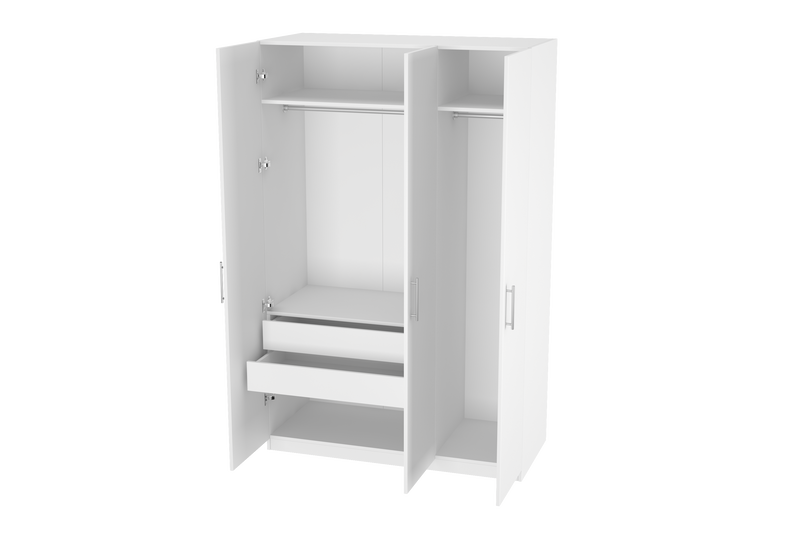 Elegant Three Door Wardrobe D4