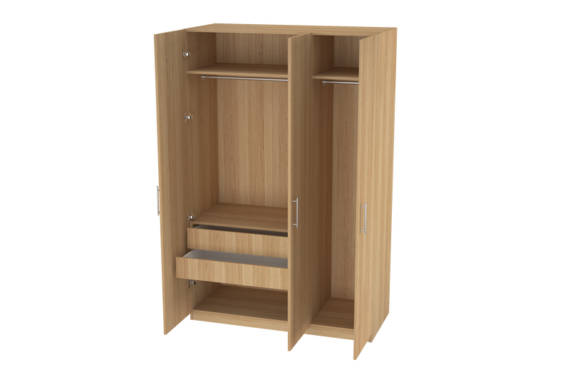 Elegant Three Door Wardrobe D4