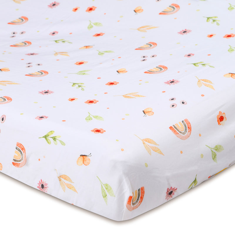 Rainbow Life- Fitted Changing Pad Sheets in Organic Cotton
