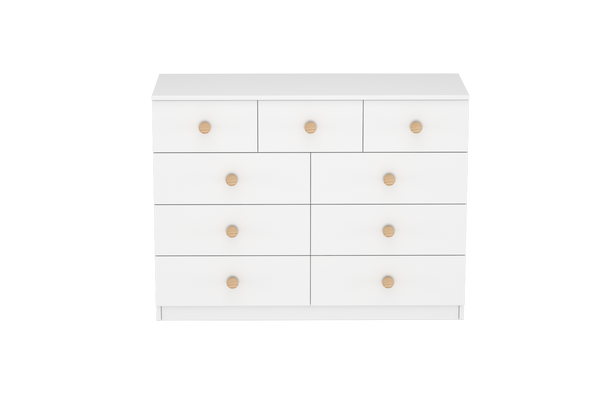 LittleBird Chest of Drawer S3 in White