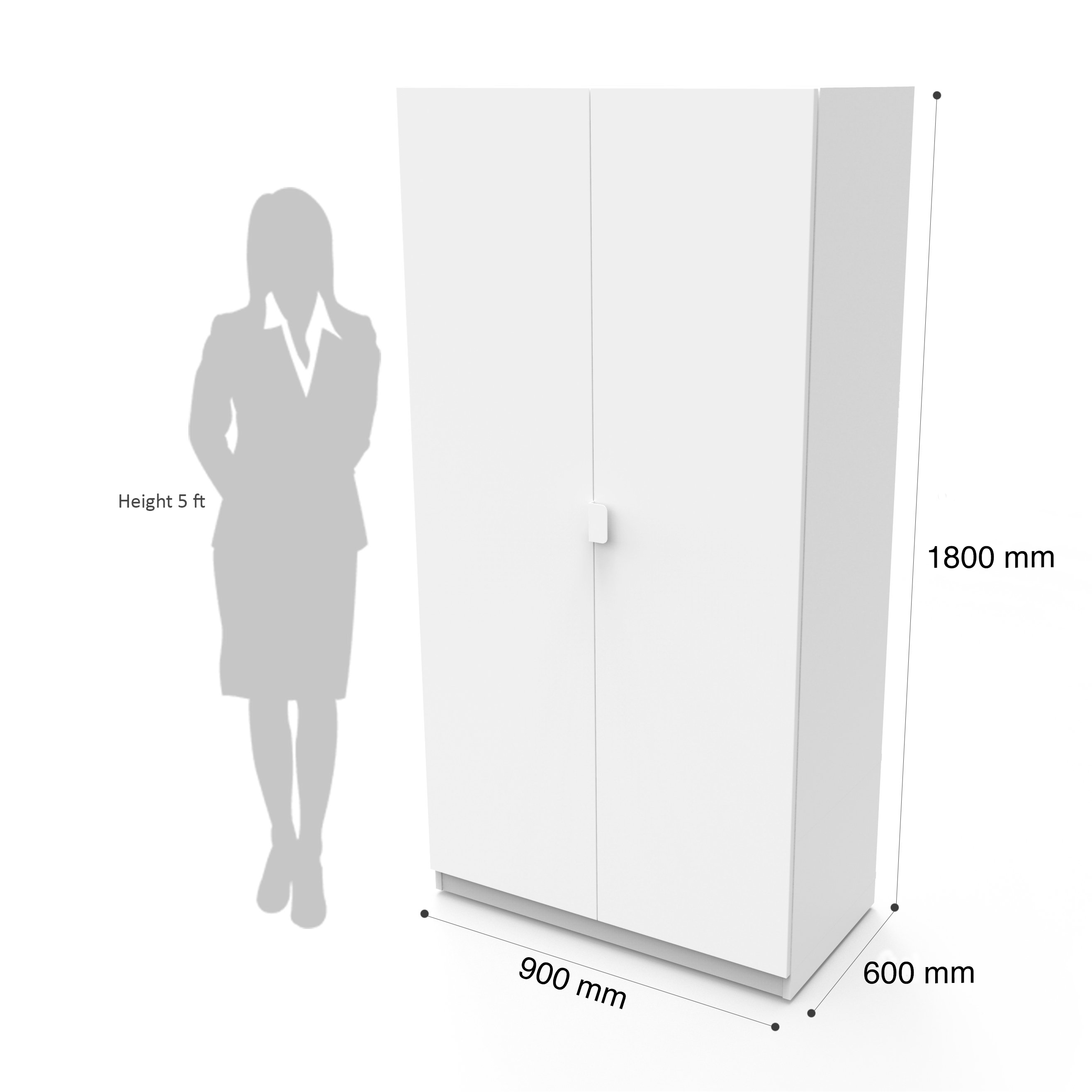 LittleBird POP! Double Door Wardrobes