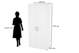 Elegant Two Door Wardrobe D4