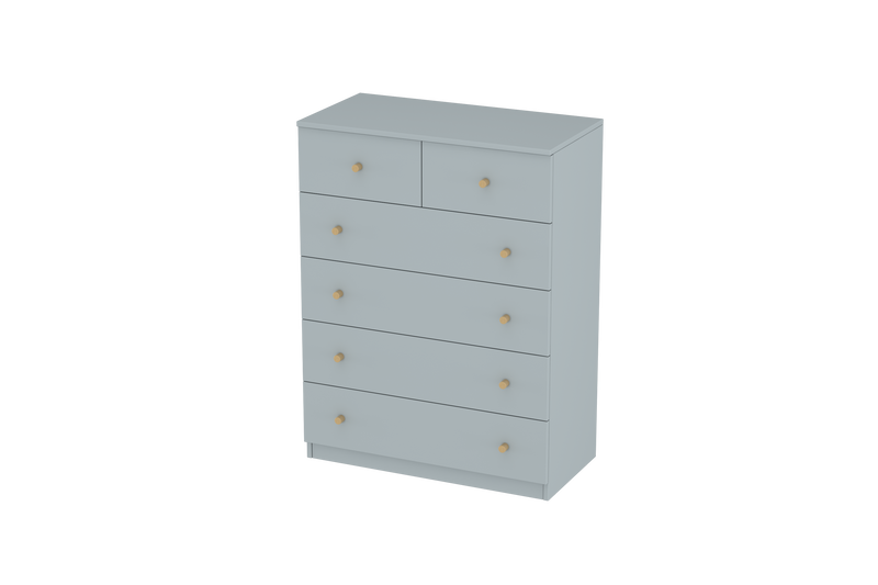 LittleBird Chest of Drawer S4 in Grey