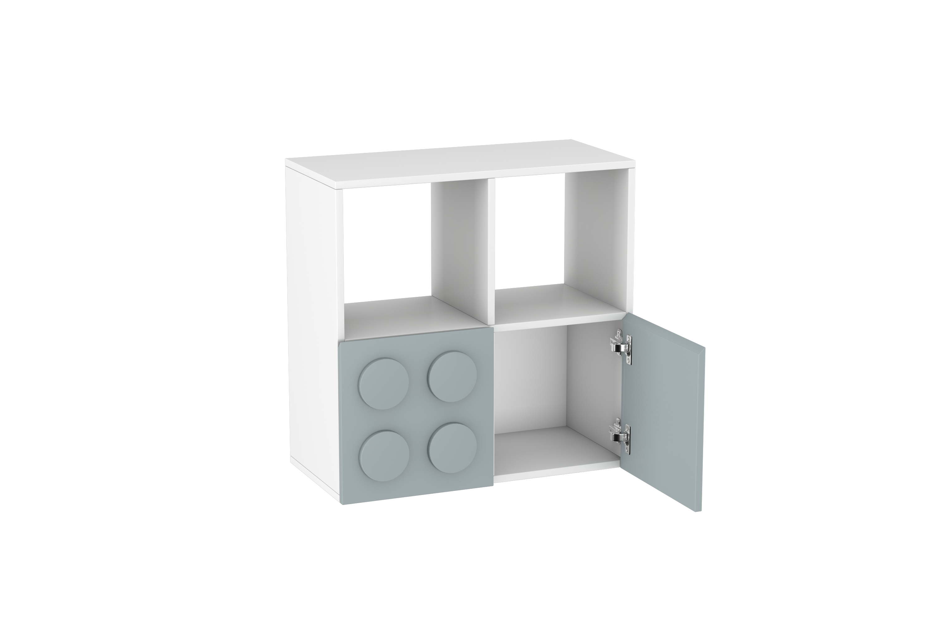 Lego Inspired Montessori Shelves 2x2