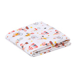 Circus Life- Fitted Changing Pad Sheet in Organic Cotton