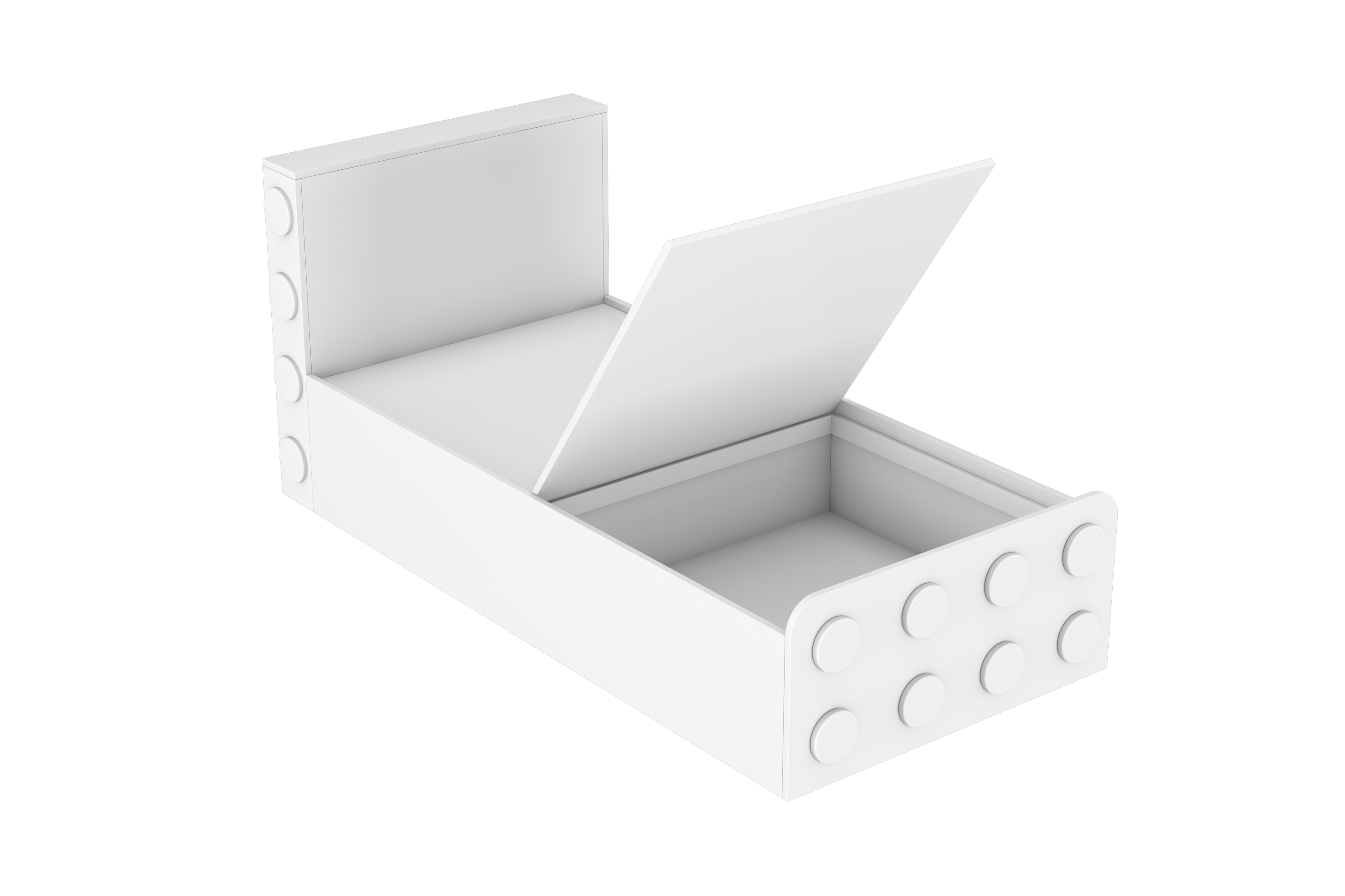 Lego Inspired Single Bed D1