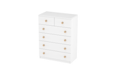 LittleBird Chest of Drawer S4 in White