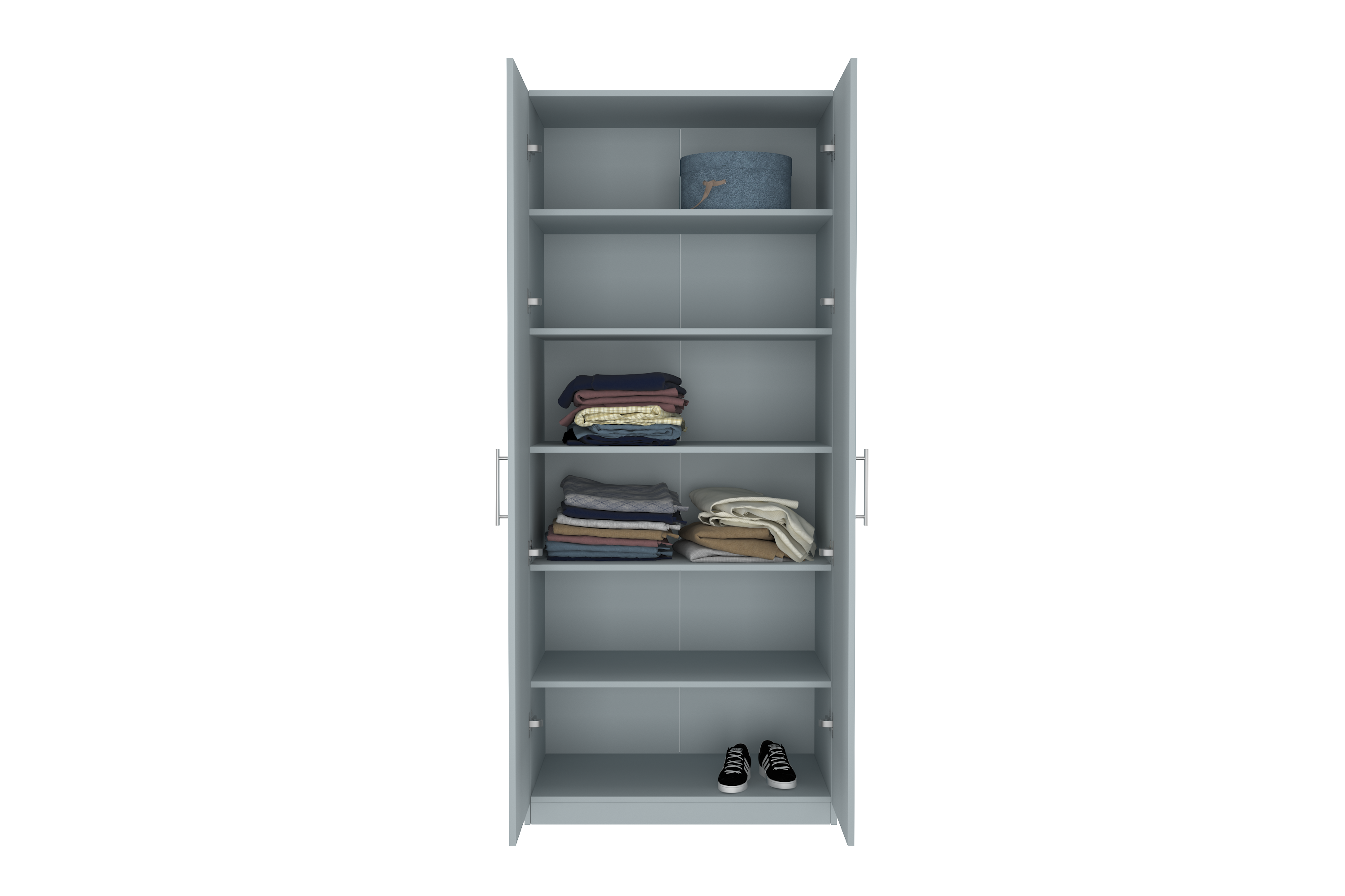 Elegant Two Door Wardrobe D6