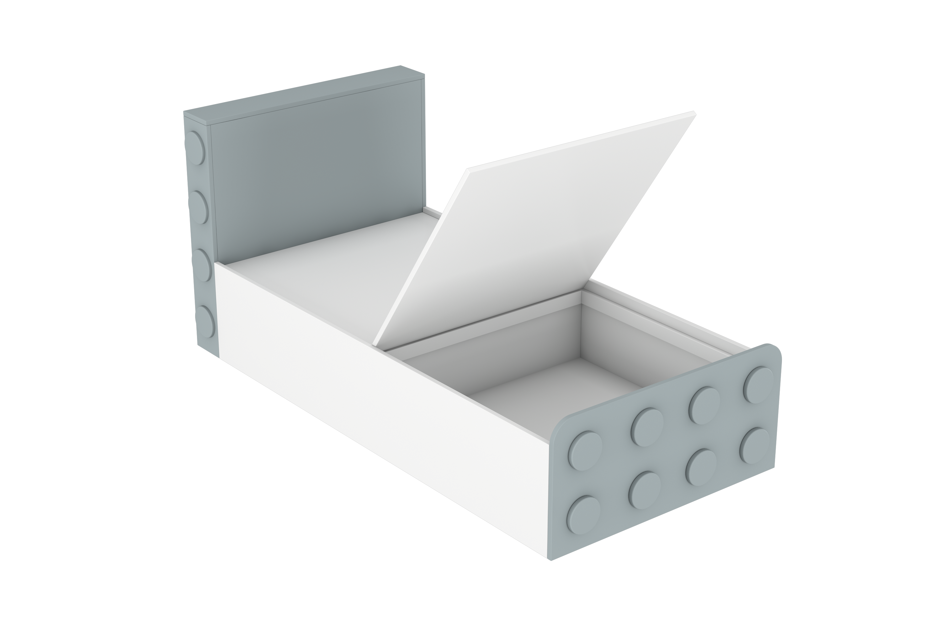 Lego Inspired Single Bed D1