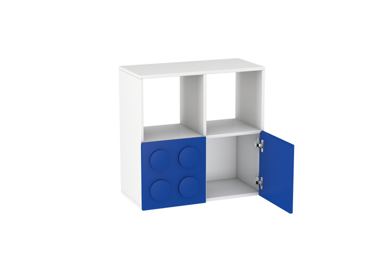 Lego Inspired Montessori Shelves 2x2