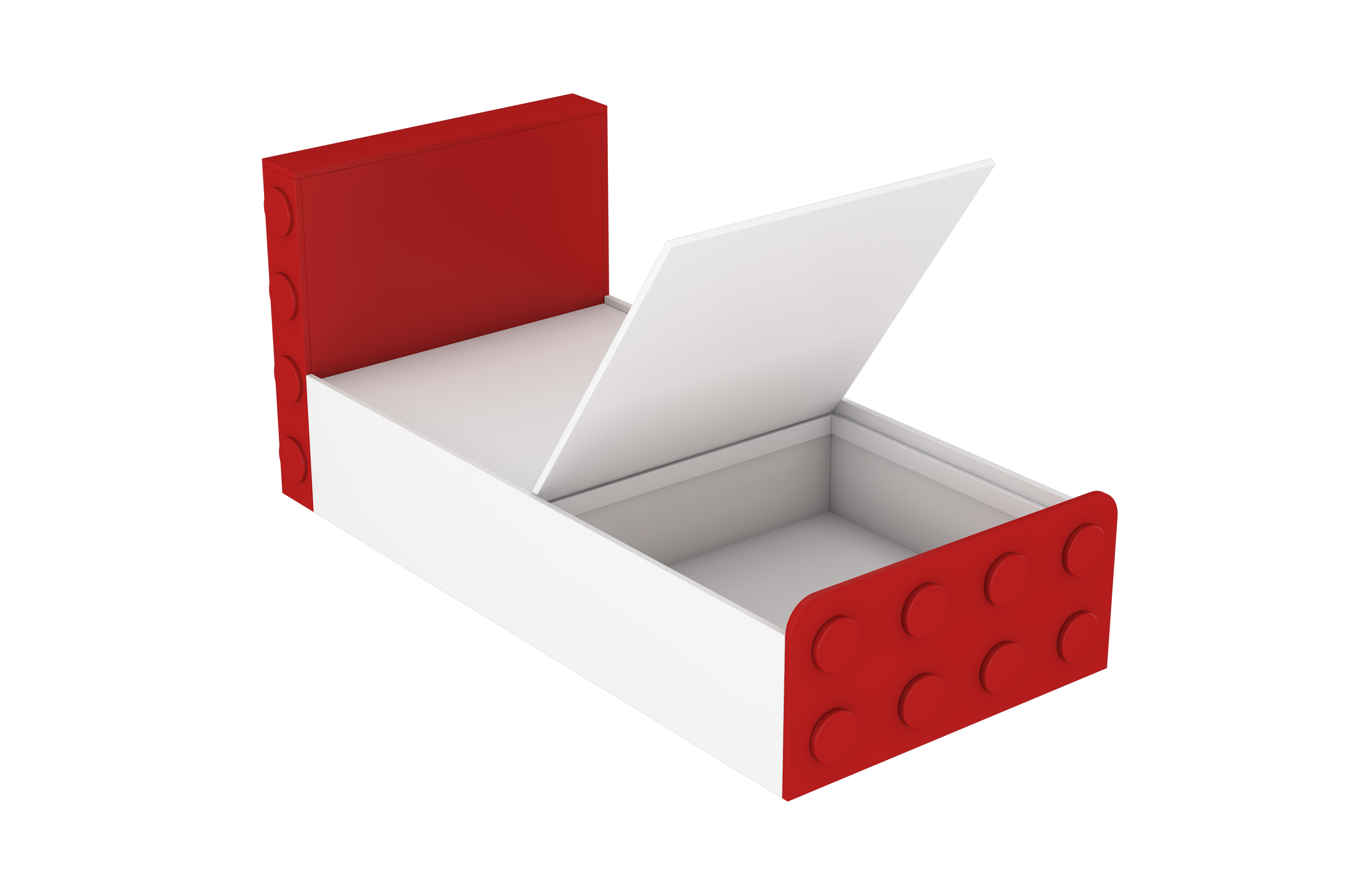 Lego Inspired Single Bed D1