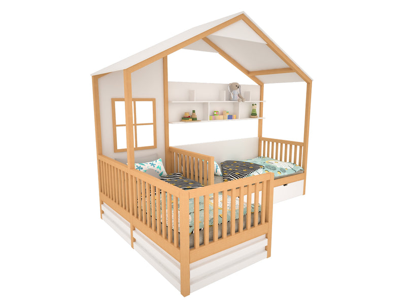 The LittleBird Twin Hut Bed