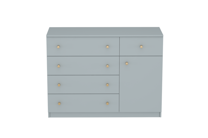 LittleBird Chest of Drawer S5 in Grey