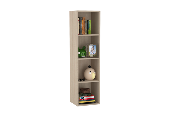 Montessori 4x1 Shelves In oak & Acacia Laminate