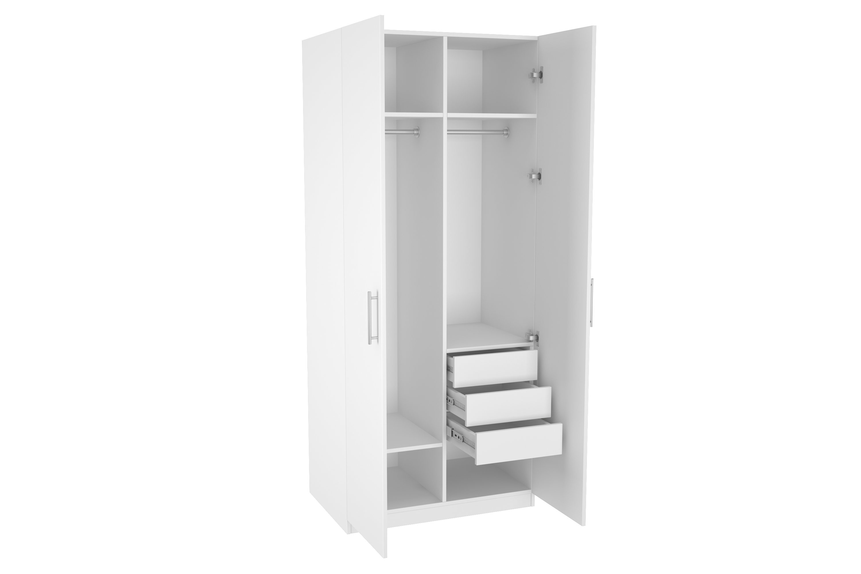 Elegant Two Door Wardrobe D3