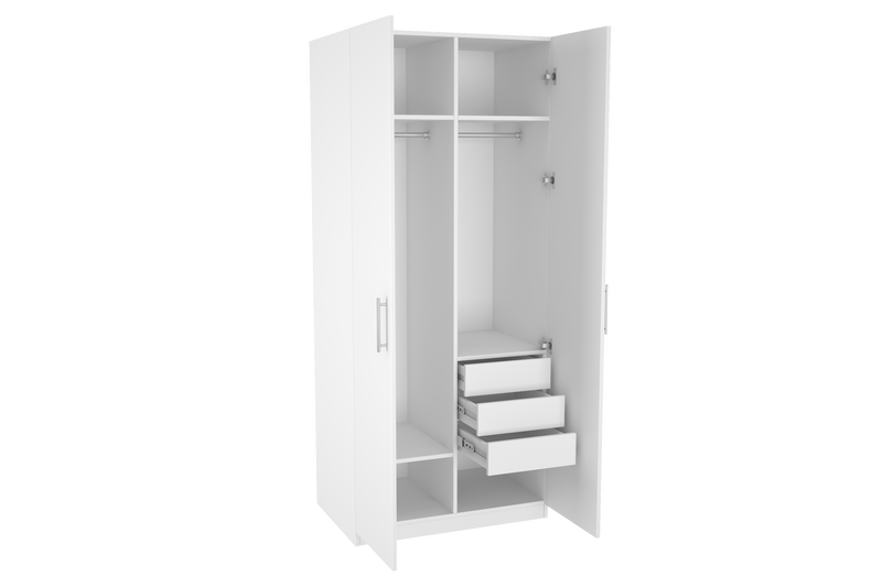 Elegant Two Door Wardrobe D3