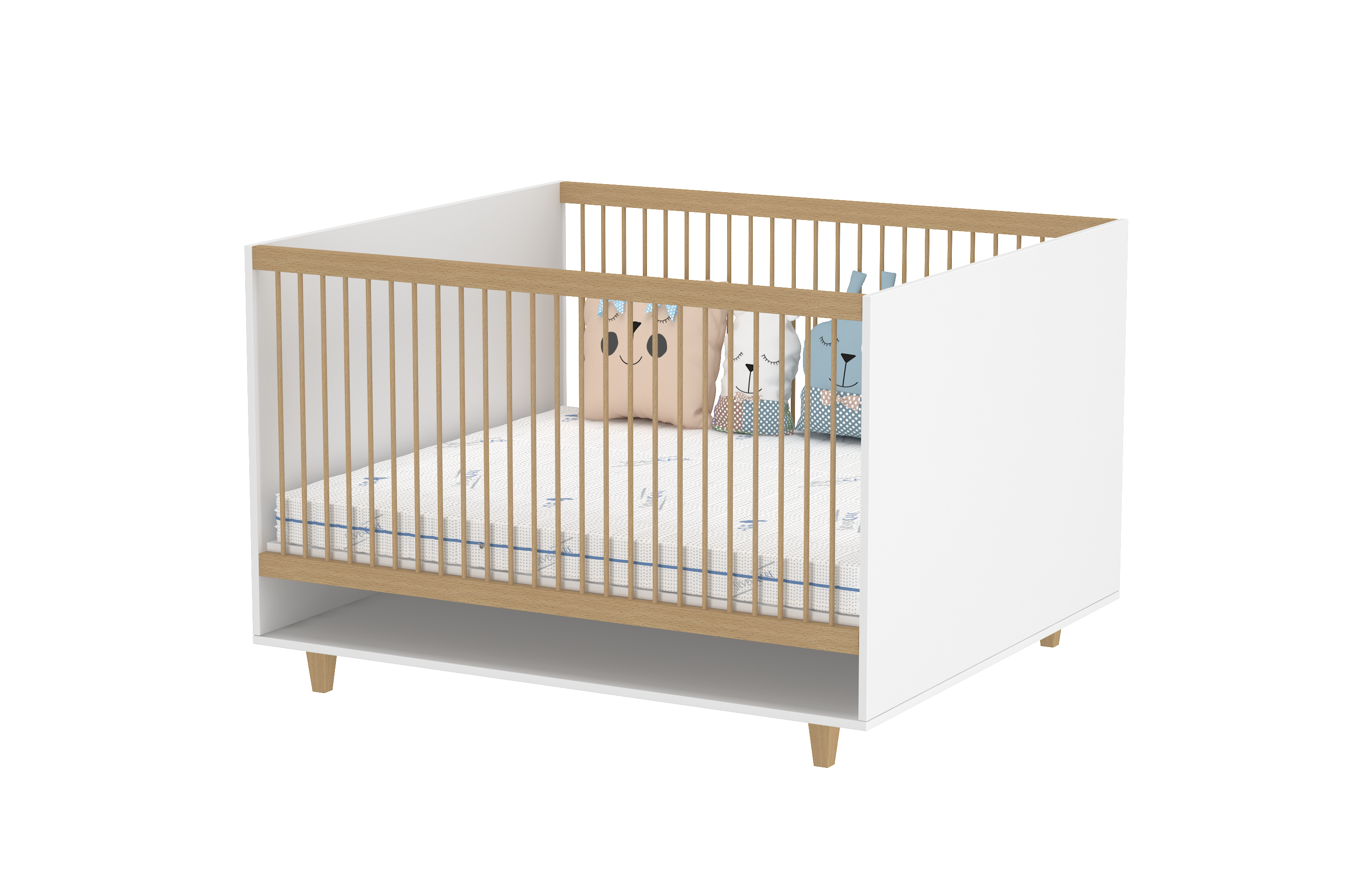 The Elegant Twin Crib