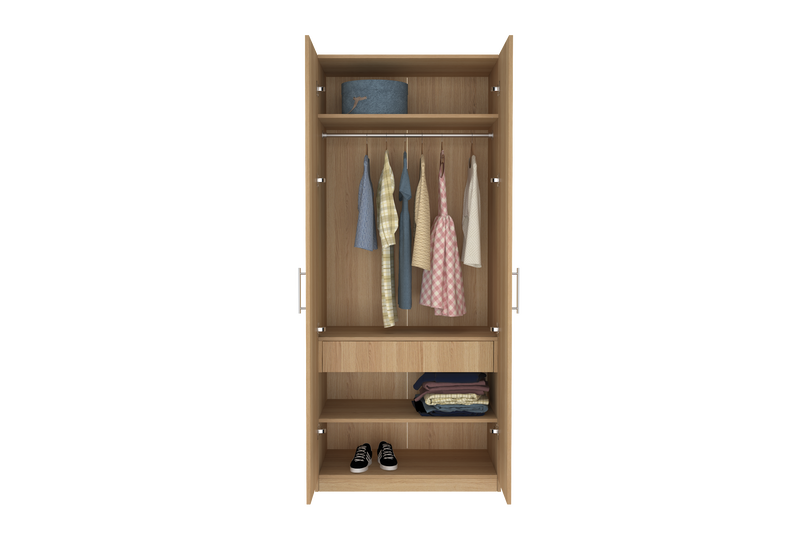 Elegant Two Door Wardrobe D1