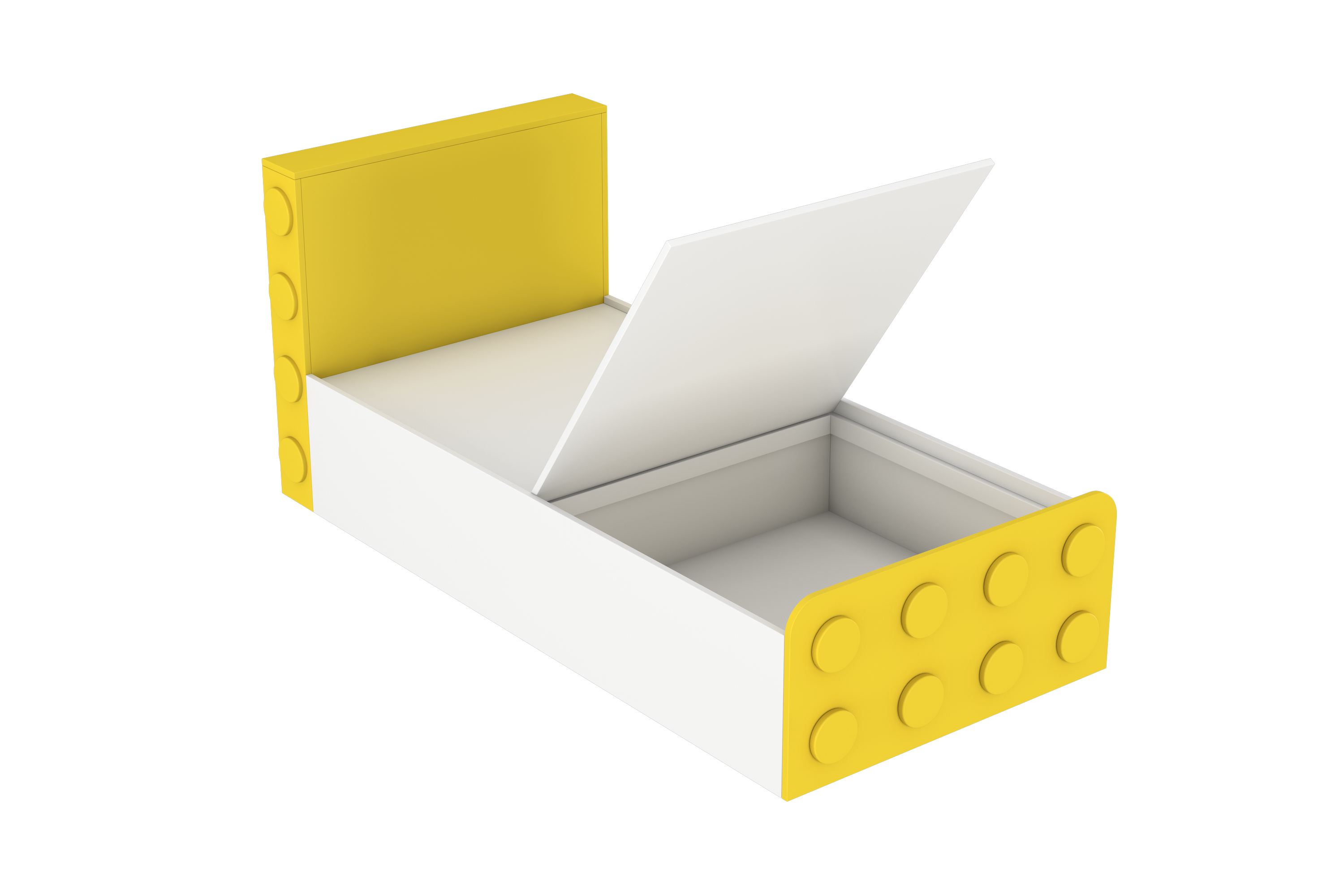 Lego Inspired Single Bed D1