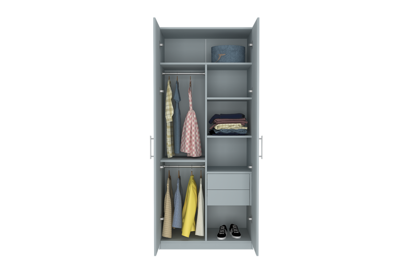 Elegant Two Door Wardrobe D5