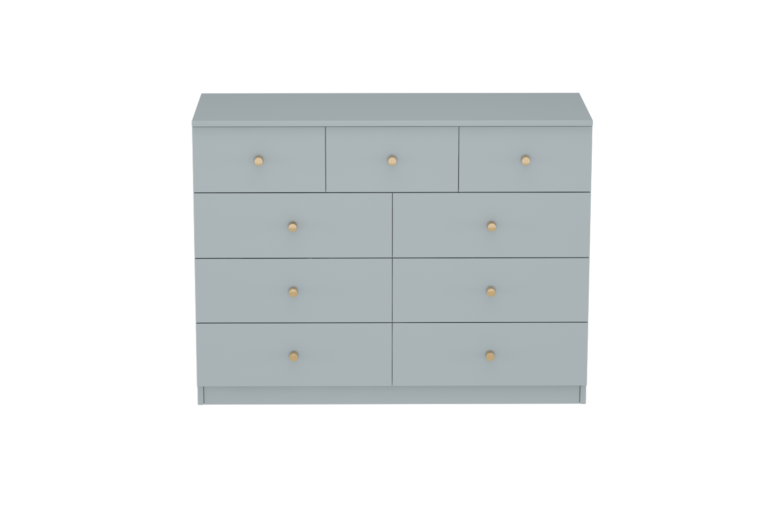 LittleBird Chest of Drawer S3 in Grey
