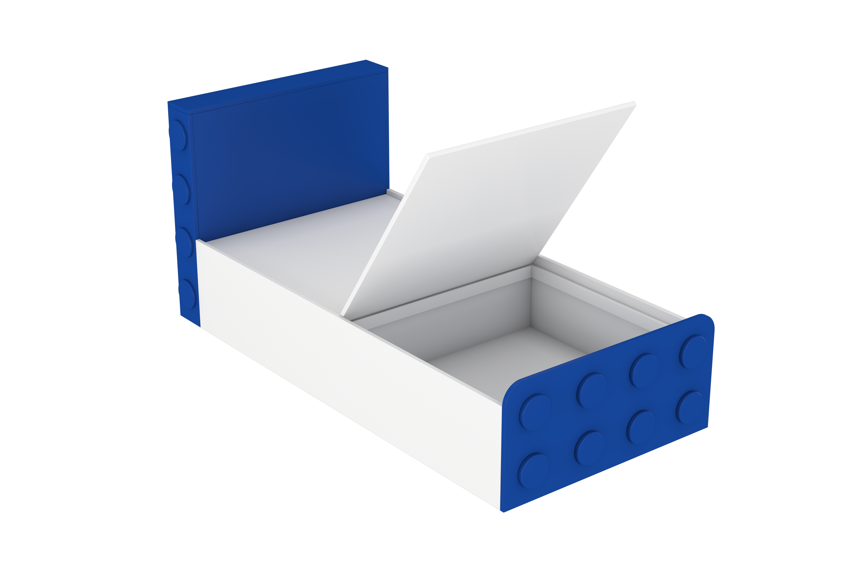 Lego Inspired Single Bed D1