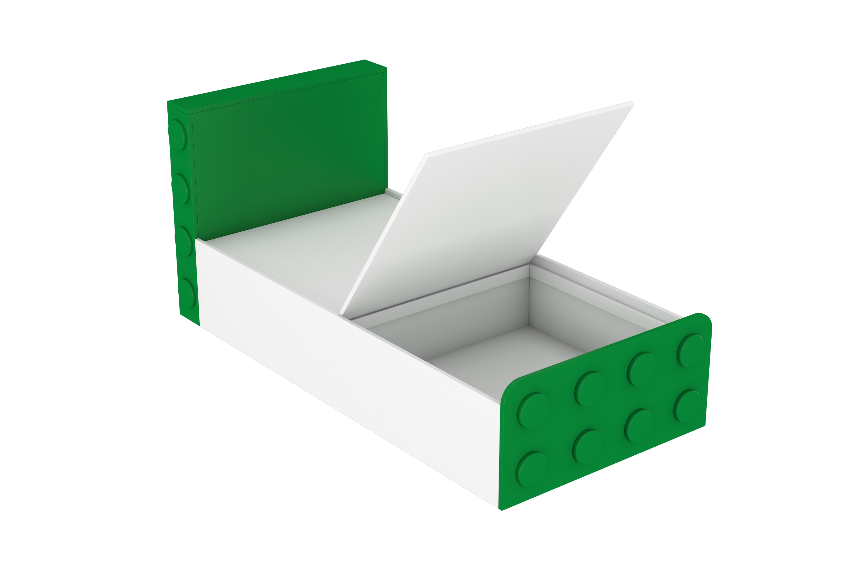 Lego Inspired Single Bed D1