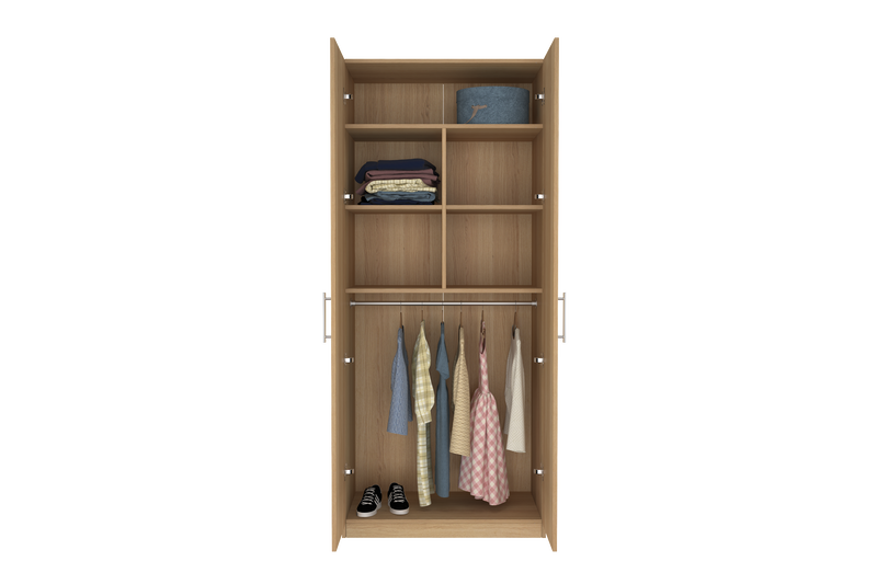 Elegant Two Door Wardrobe D2