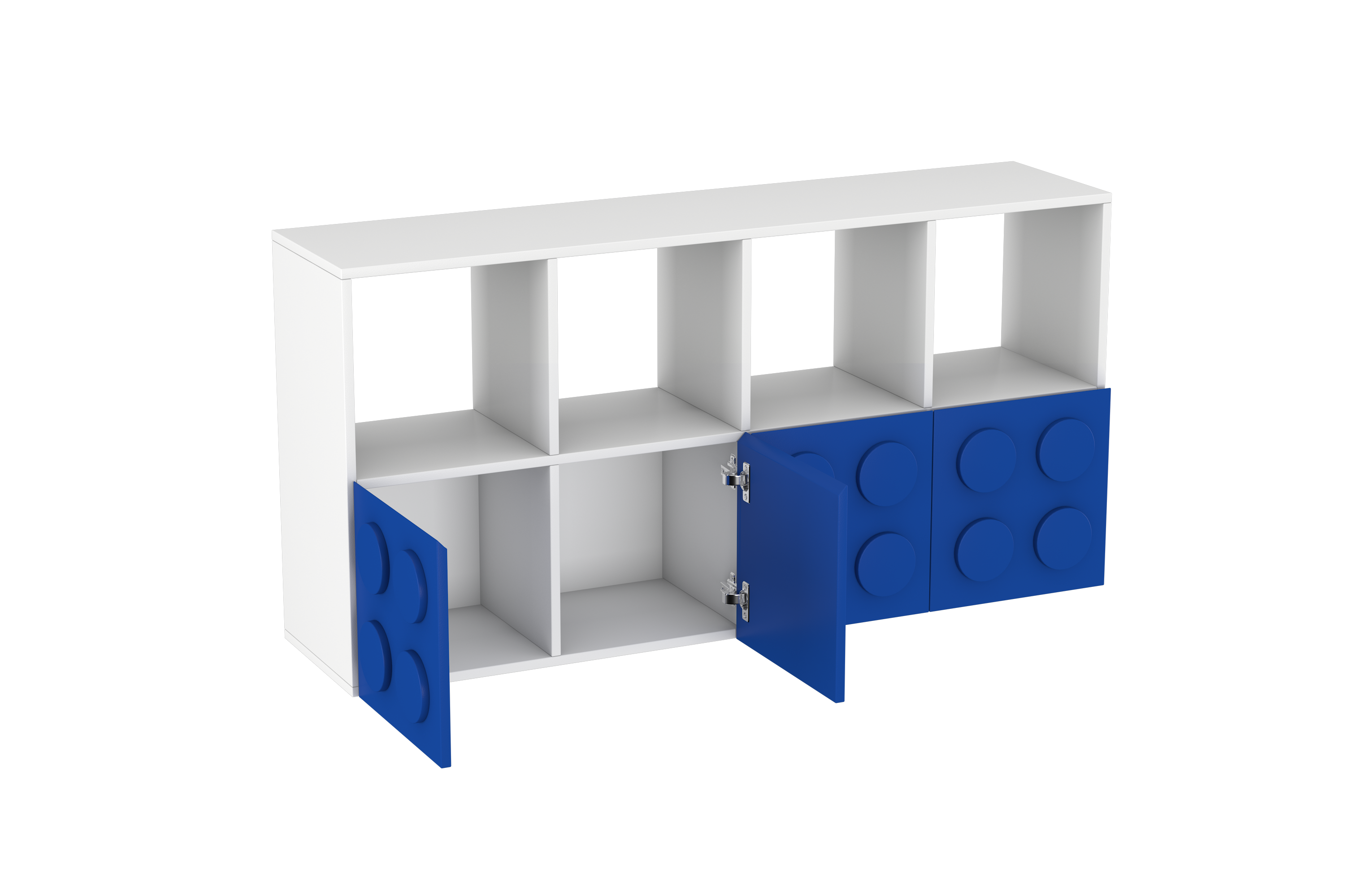 Lego Inspired Montessori Shelves 4x2