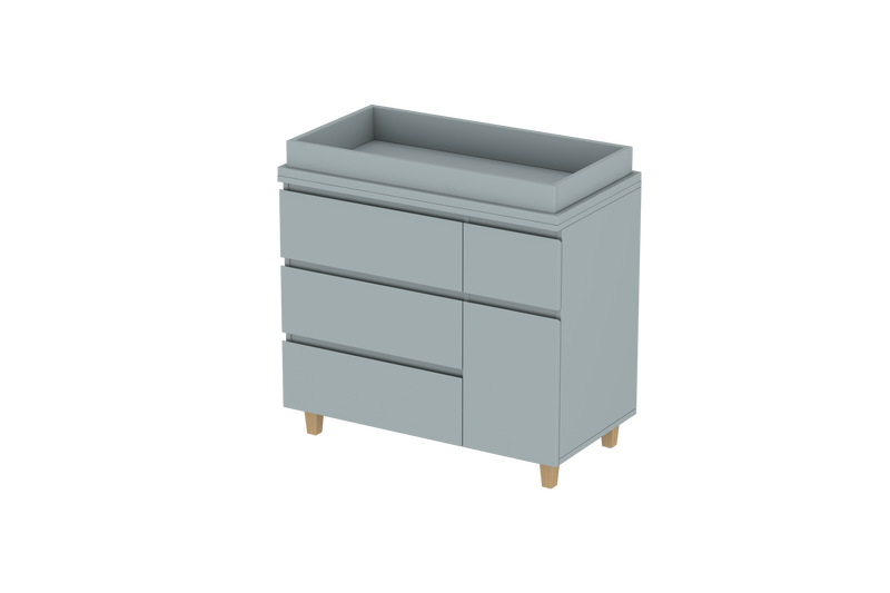 LittleBird Changing Station X4s in Grey
