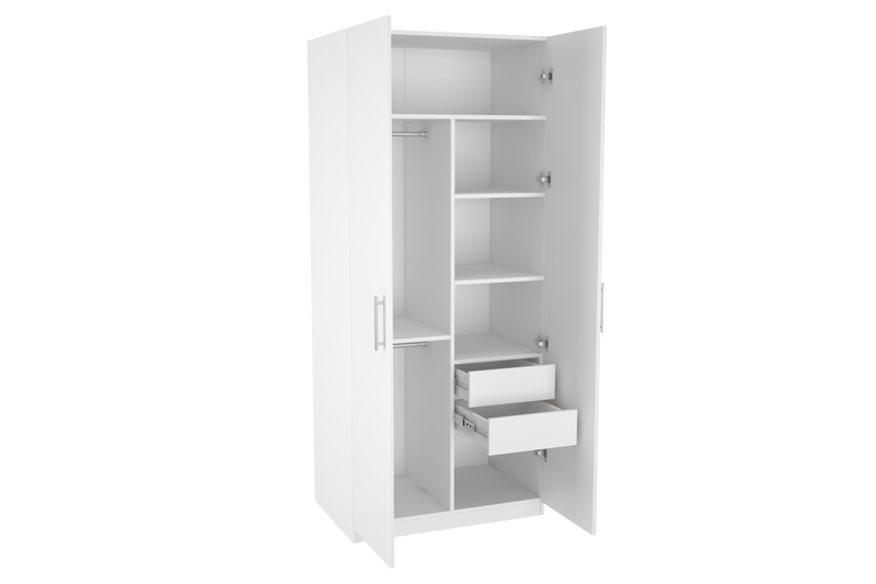 Elegant Two Door Wardrobe D5