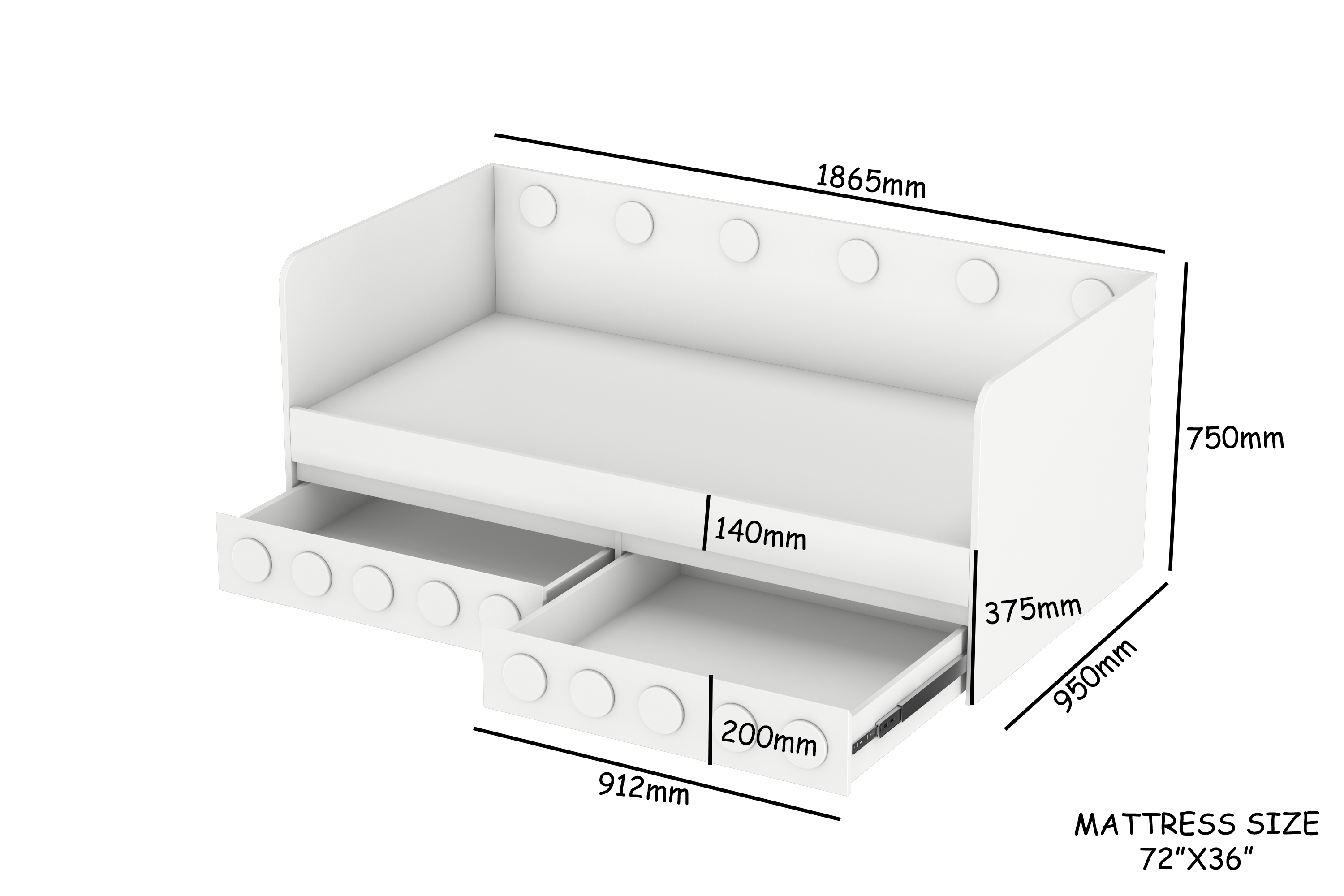 LEGO SINGLE BED_3