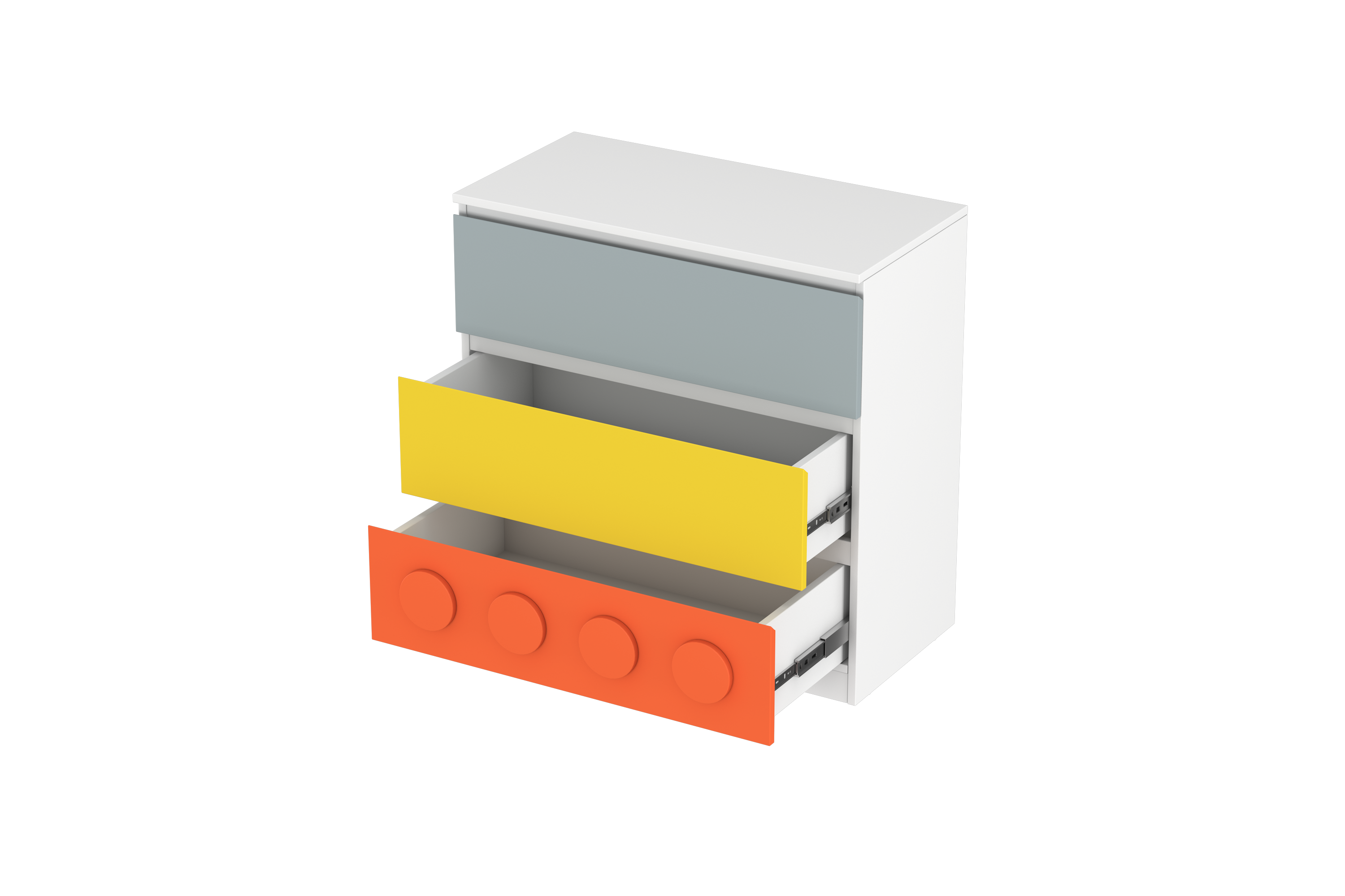 Lego Inspired Chest of Drawers D3