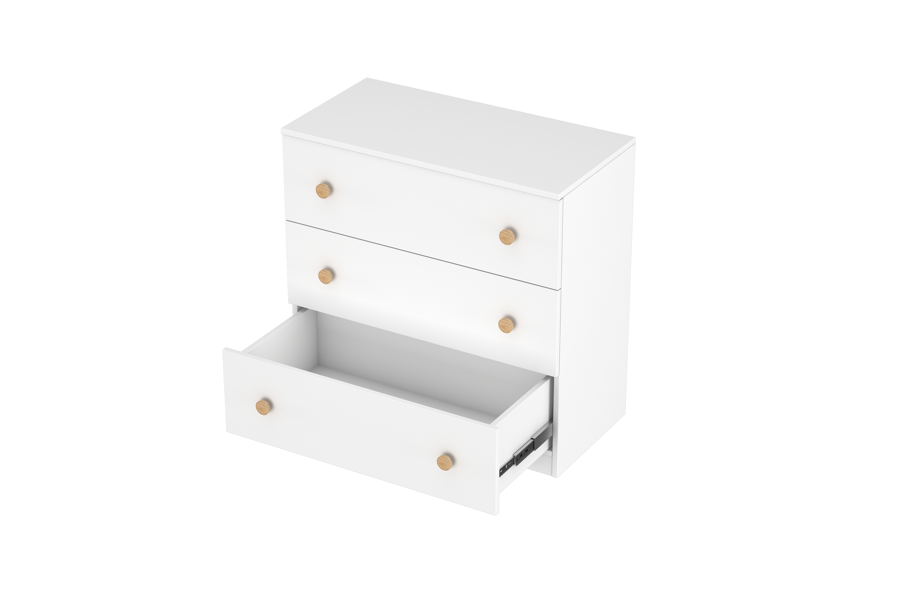 LittleBird Chest of Drawer S6 in White