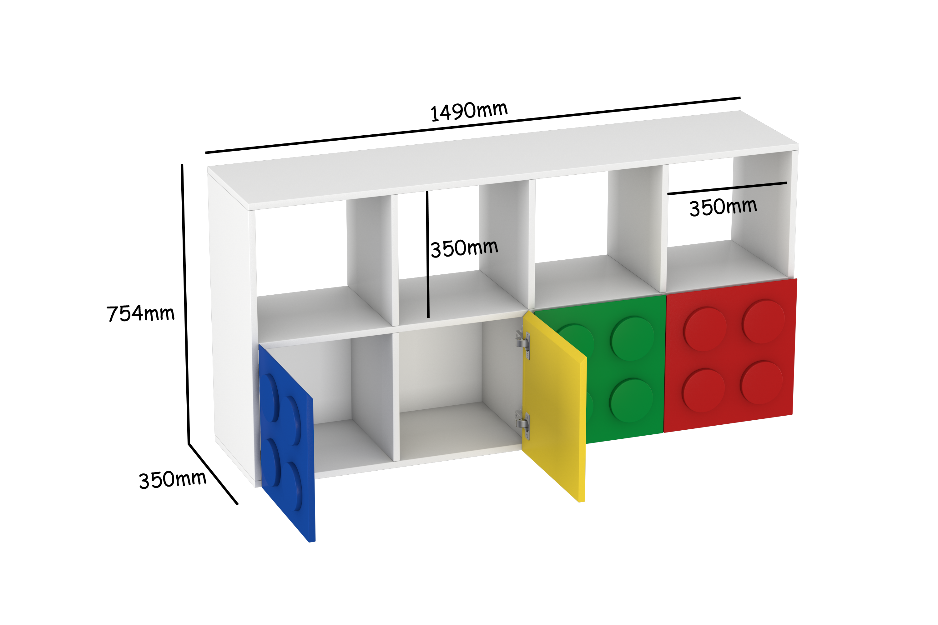 LEGO MONTESSORI SHELF IN MULTICOLOUR