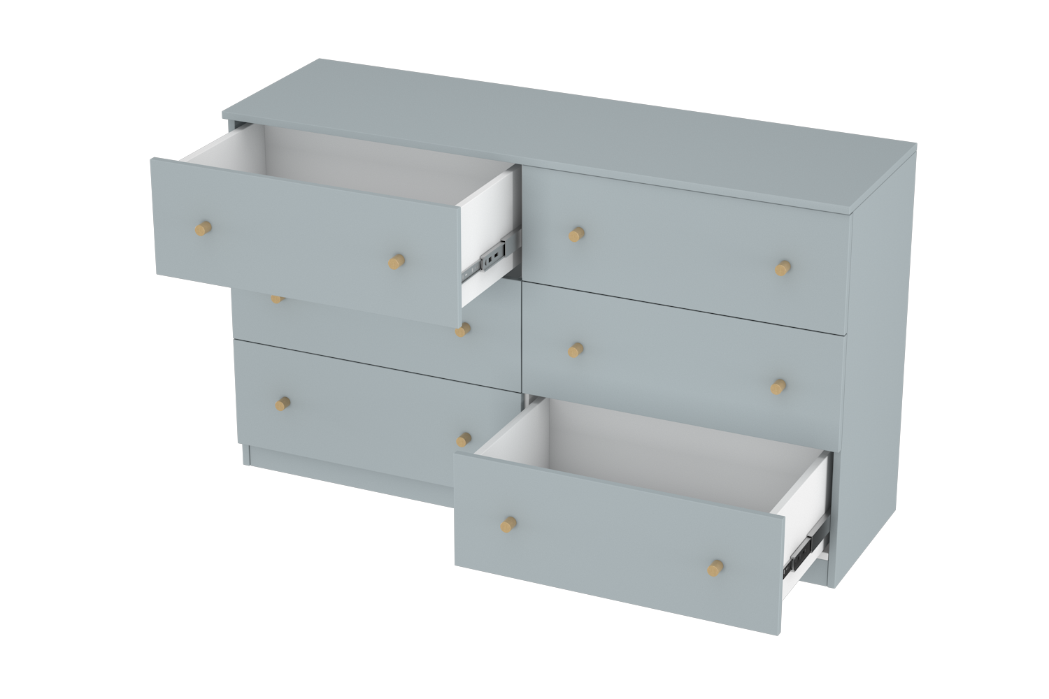 LittleBird Chest of Drawer S1 in Grey