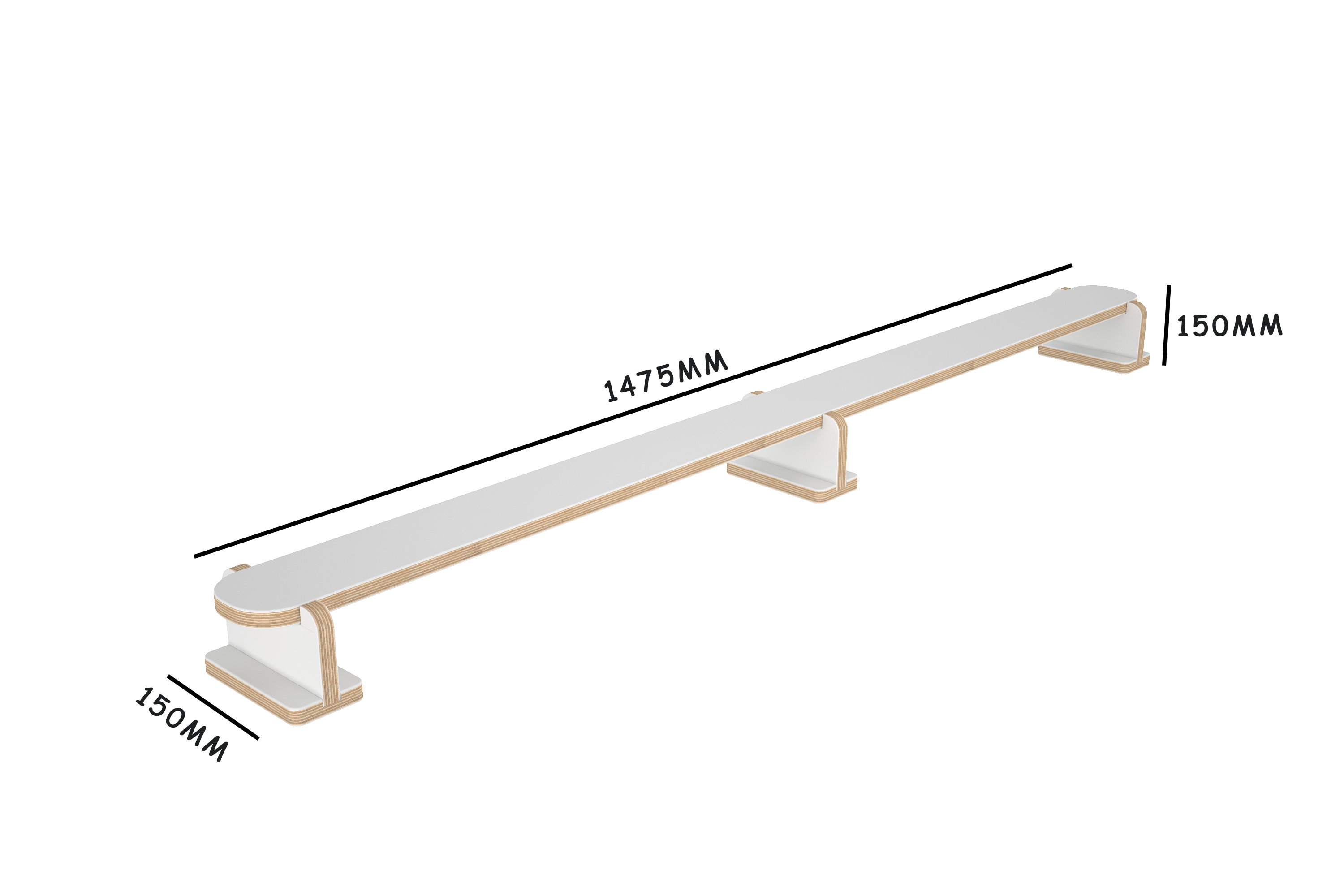 LittleBird Gymnast Balance Beam