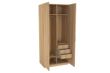 Elegant Two Door Wardrobe D3