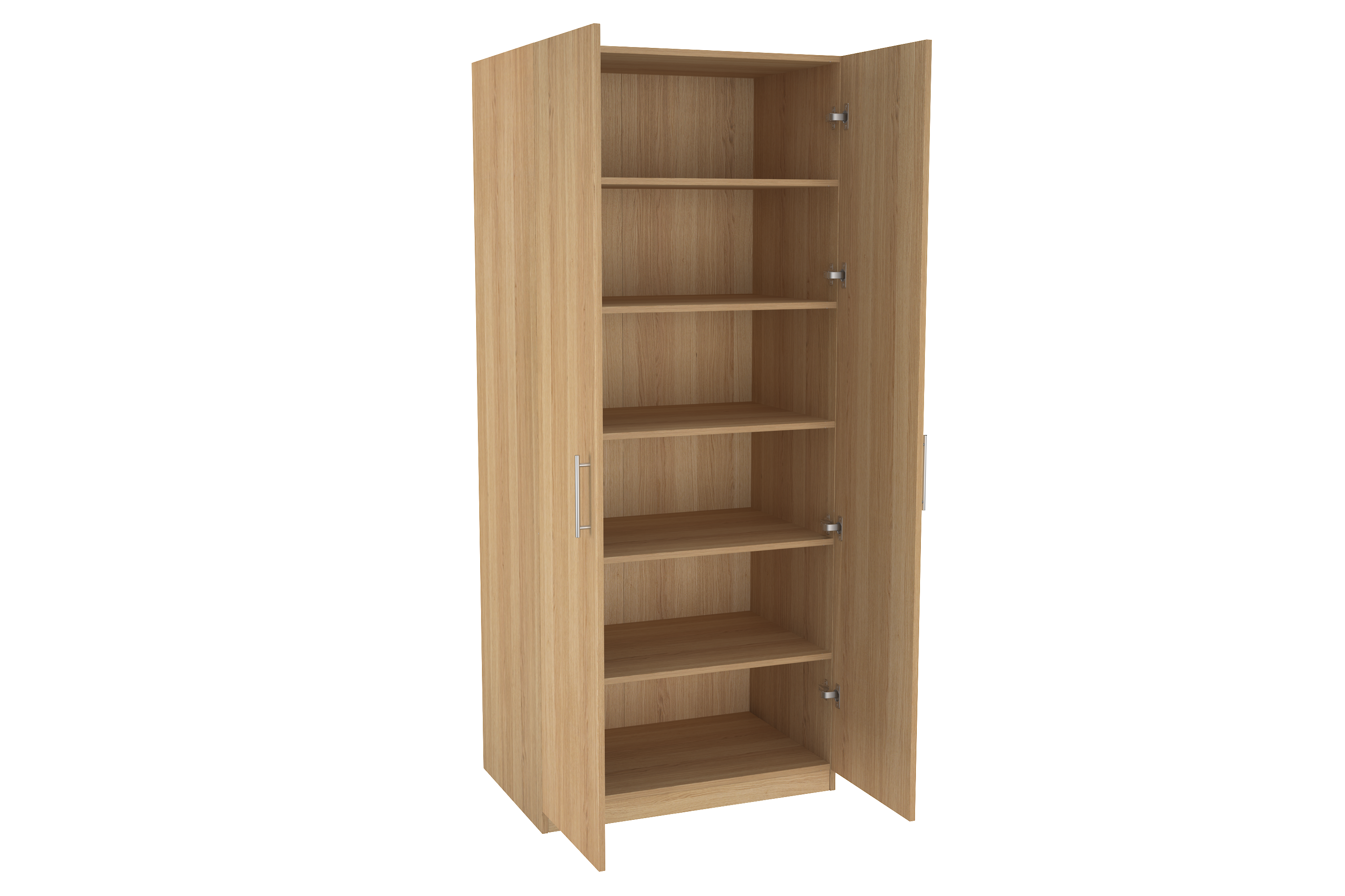 Elegant Two Door Wardrobe D6