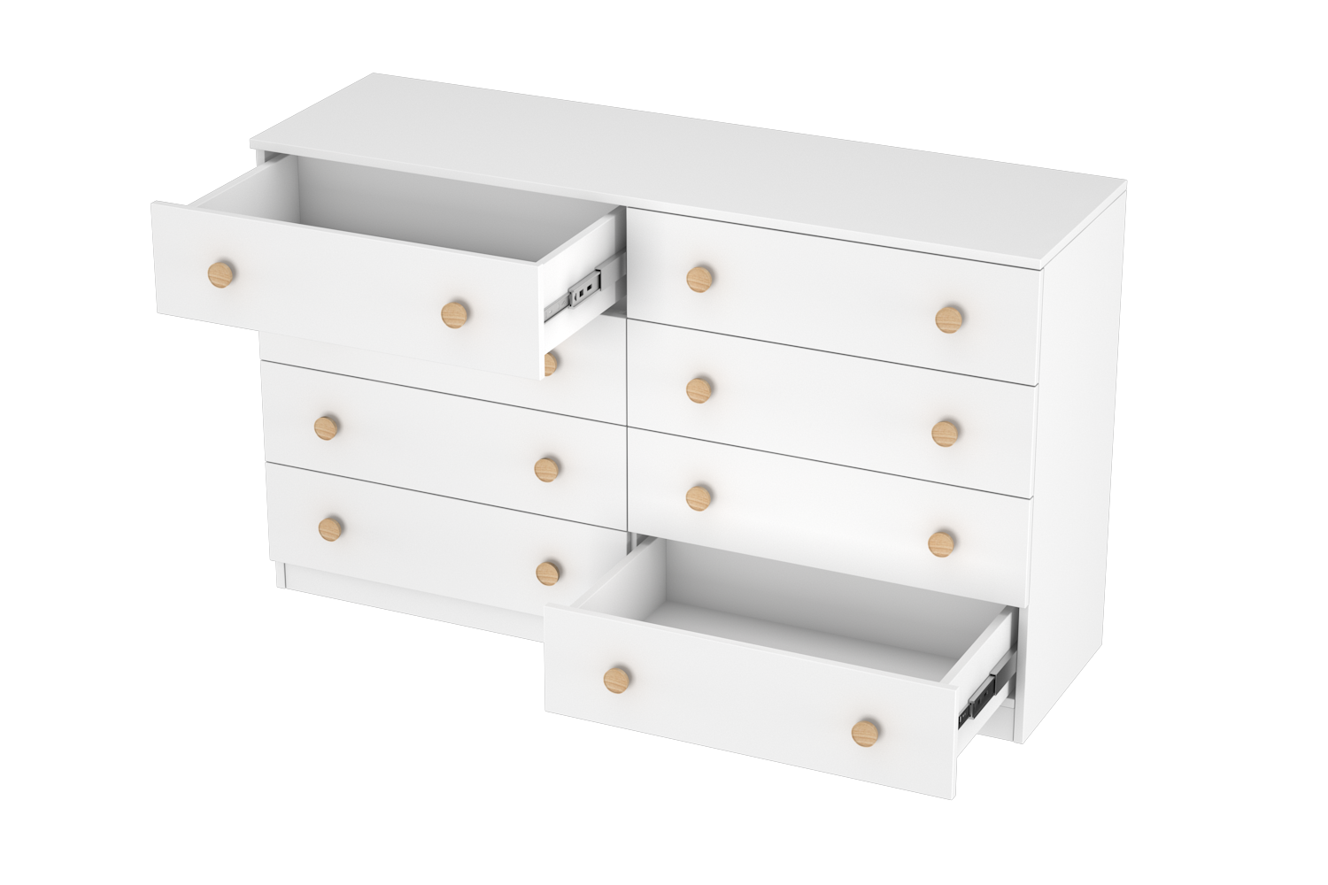 LittleBird Chest of Drawer S2 in White