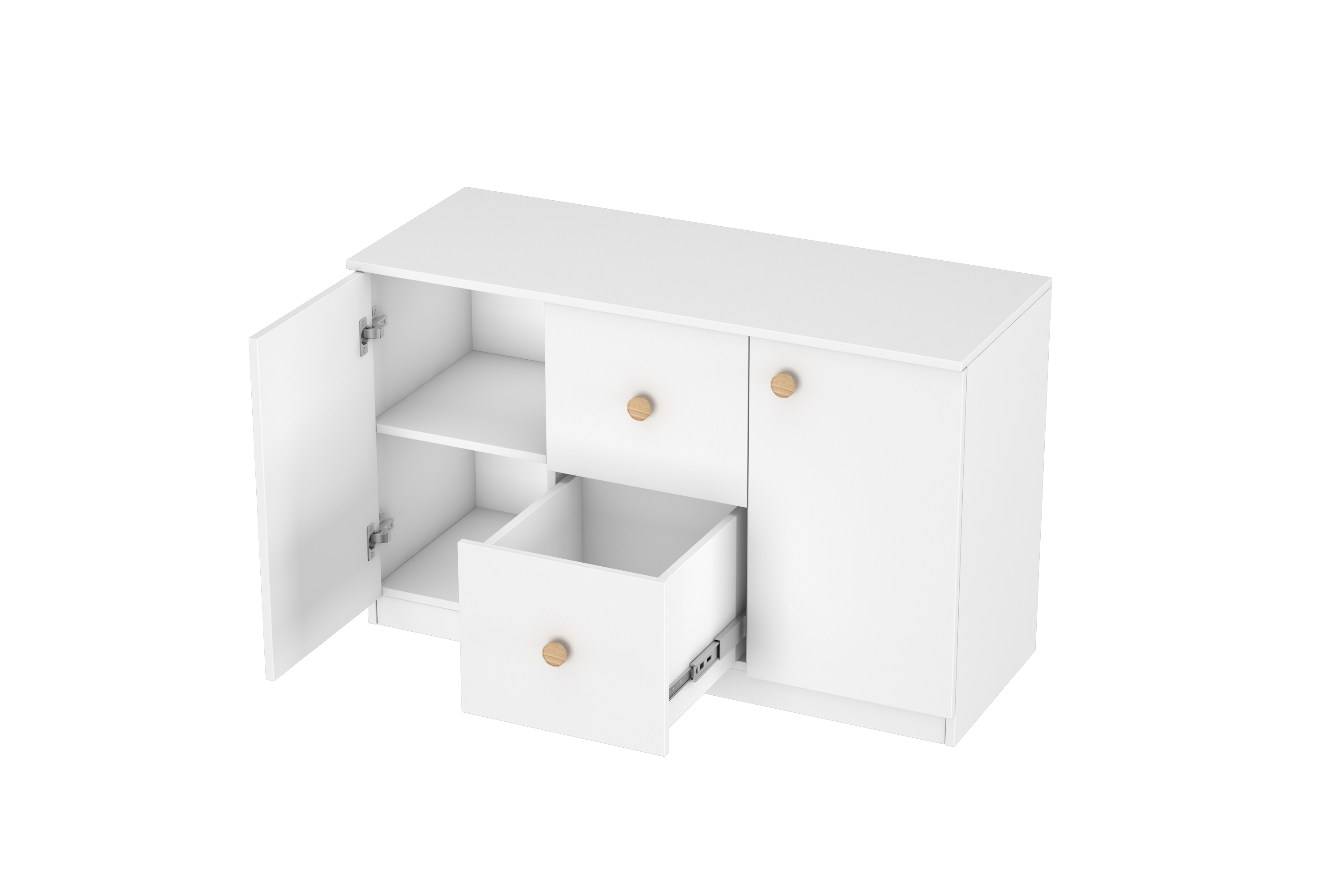 LittleBird Chest of Drawer S7 in White